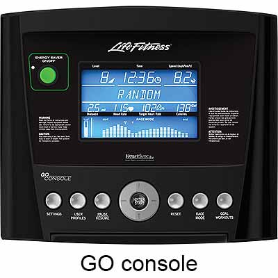 life fitness go console